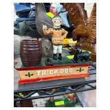 Trick Dog Cast Iron Mechanical Bank
