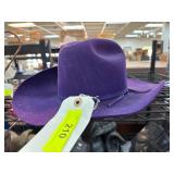 Purple Felt Cowboy Hat by American Hat Co.