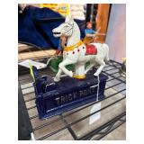 Cast Iron Trick Pony Mechanical Bank