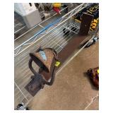 Rustic Cast Iron Bell With Animal Motif Mount