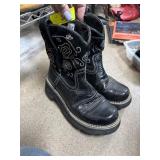 Ariat Fatbaby Black Leather Western Boots