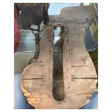 Vintage Horse side Saddle Exposed Padding