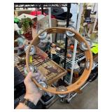 Ludwig Wooden Tambourine with Metal Jingles