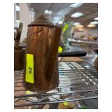 E.W. Allen Copper Coffee Pot w Handle