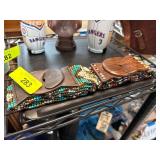 Handcrafted Beaded Belt with Geometric Patterns