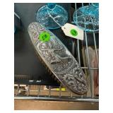 Silver-Plated Ornamental Vanity Brush