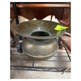 Brass Vessel with Flared Rim and Circular Base