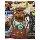 Wood and Glass Decorative Lantern