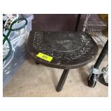 Vintage-Style Wood Stool