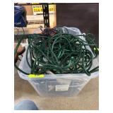 Large Bin of Assorted Holiday String Lights