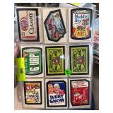 Vintage Topps Wacky Packages Sticker Cards Collect