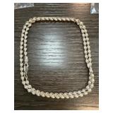 Sterling Silver Diamond-Cut Chain Necklace