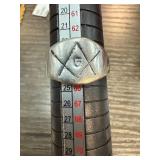 Masonic-Inspired Ring, Size 10