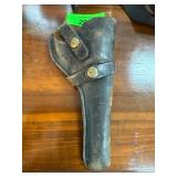 Brauer Bros. Leather Pistol Holster with Brass But