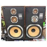 Sharp CP-1500 Vintage 3-Way Speakers