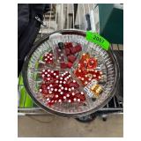 Casino Dice and Gaming Pieces