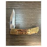Stag Horn Handle Folding Pocket Knife