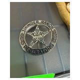 Thunder Ranch Regulators Badge Star Silver