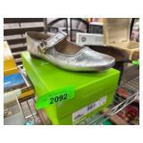 Sam Edelman Michaela Silver Leather Flats
