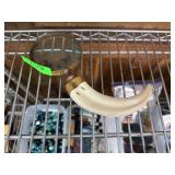 Magnifying Glass with Faux Ivory Handle