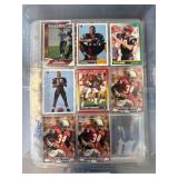 Binder of Assorted Football and Baseball Cards
