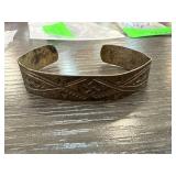 Pawn Navajo Sterling SIlver Silver Cuff Bracelet