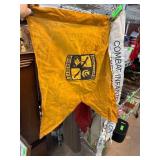 Military Leadership Guidon Flags with Combat Infan