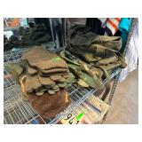 US Military-Style Gear Lot With Bags and Gloves