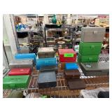 Small Plastic and Metal Boxes