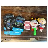 Bundle of Joysticks, Playing Cards, and Plush Figu