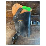 Black Leather Shoulder Holster