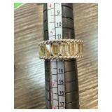 Judith Ripka Sterling Silver Band Ring