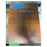 1975 Cactus Yearbook with Earl Campbell Freshman P