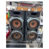 Sony Set of Two Dual-Speaker Units with Orange Acc