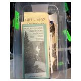 Travel Ephemera Including 1937 Yellowstone Guide