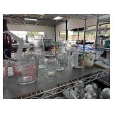 Glassware, Dishware, and Solar Pool Cover