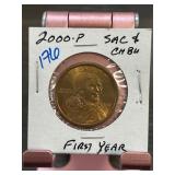 2000-P Sacagawea Dollar Coin in CHBU Condition