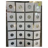 18 1943 Uncirculated Steel Wheat Cents