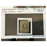Confederate States #2 1935 Reprint Stamp