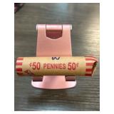 Roll of Wheat Pennies in Paper Wrapper