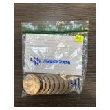 11 Mixed Date Eisenhower Dollar Coins