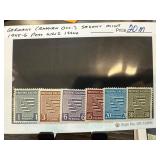 Post-WWII German Saxony Mint Stamp Set (1945-46)