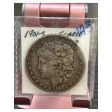 1901-S Morgan Silver Dollar in Display Holder
