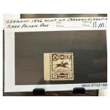 Germany 1896 Barmen-Elberfeld Courier Stamp