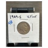 1929-S Buffalo Nickel in Very Fine Condition