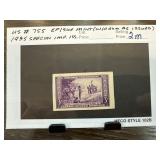 1935 US Scott #755 Mint Three-Cent Special Imperfo