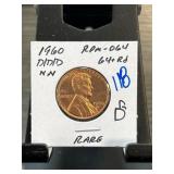 1960 Lincoln Cent RPM-064 D/D/D 64RD