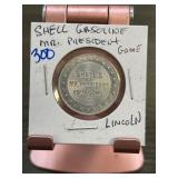Shell Gasoline Mr. President Abraham Lincoln Coin
