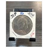 1971 Eisenhower One Dollar Coin in UNC Condition
