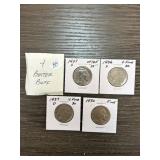 Four Buffalo Nickels in Fine to Very Fine Conditio